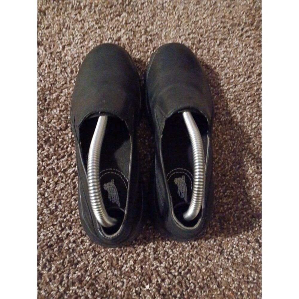 Red Wing Shoes Womens 6 Black Cross Lite Leather Work Slip On Loafers 8330 EUC